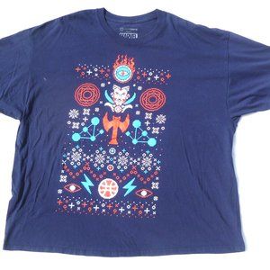 Marvel Dr. Strange Pixel Graphic Short Sleeve T-Shirt 3XL